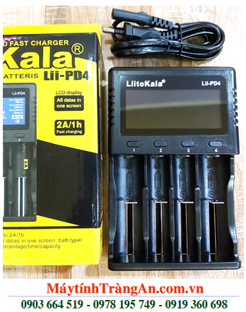 LiitoKala Lii-PD4, Máy sạc Pin và đo dung lượng Pin LiitoKala Lii-PD4 (Sạc 4 pin và đo Pin Lithium Li-ion và NiMh)
